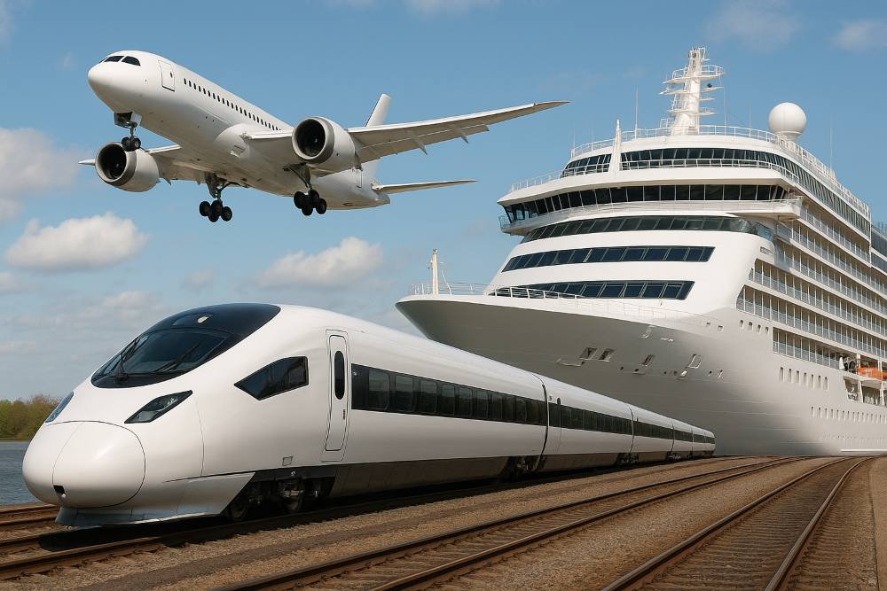 航空機/鉄道/船舶とヴィーガン