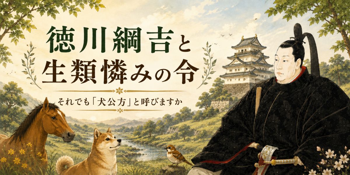 徳川綱吉と生類憐みの令の画像